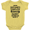 Perfect Freakin Nanny, Baby Onesie