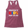protect kids not guns Racerback Tank