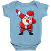 Santa Dabbing Baby Onesie