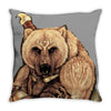 Guclu Ayı Throw Pillow