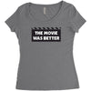 bustedtees Women's Triblend Scoop T-shirt