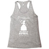 Princesses Are Born In April Racerback Tank