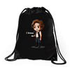 i know Drawstring Bags