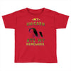 my unicorn ate my homework Toddler T-shirt