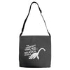 lochness monster Adjustable Strap Totes