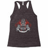 black knight coat of (no) arms Racerback Tank