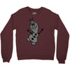 olaf frozen disney cartoon Crewneck Sweatshirt