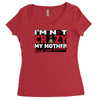 im not insane, ideal birthday gift or present Women's Triblend Scoop T-shirt