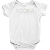 vodka connecting people Baby Onesie