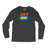 retro tv show unofficial art attack Long Sleeve Shirts