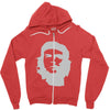 classic che guevara red Zipper Hoodie