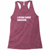sarcasmo Racerback Tank