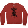 skeleton biker Crewneck Sweatshirt