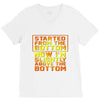 started from the bottom V-Neck Tee