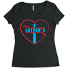 happy father's day Women's Triblend Scoop T-shirt