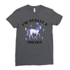 i'm really a unicorn Ladies Fitted T-Shirt