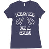 trust me chef Ladies Fitted T-Shirt