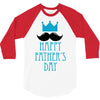 happy father's day 2 3/4 Sleeve Shirt