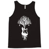 nature guitar white tree music banksy art Tank Top