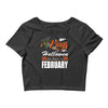 Halloween Kings Are Born In February Crop Top
