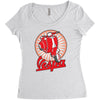 retro vespa red ideal birthday present or gift Women's Triblend Scoop T-shirt