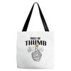 rule of thumb Tote Bags