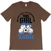 Some Girls Love Diamonds This Girl Loves Balls T-Shirt