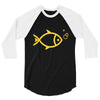 gold fish 3/4 Sleeve Shirt