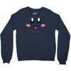 kirby gamer geek snes Crewneck Sweatshirt
