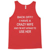 husbands wives joke Tank Top