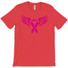 breast cancer ribbon with wing T-Shirt