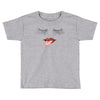Eyelash And Lips Toddler T-shirt