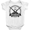 infamous 1949 Baby Bodysuit
