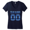 team damon salvatore Women's V-Neck T-Shirt