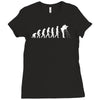 evolution fotograf stativ bilder objektiv f&uuml;r nikon cannon fans photo Ladies Fitted T-Shirt