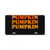pumpkin pumpkin pumpkin License Plate