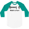 math is fun 3/4 Sleeve Shirt