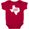 home texas outline Baby Bodysuit