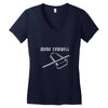 more cowbell Women's V-Neck T-Shirt