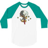 overwatch zenyatta cute spray 3/4 Sleeve Shirt