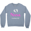 nana established 2017 Crewneck Sweatshirt
