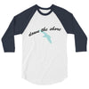 down the shore hooded 3/4 Sleeve Shirt