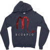 galaxy scorpio logo Zipper Hoodie