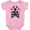 space princess skull Baby Onesie