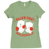 pillow fight, featherweight division Ladies Fitted T-Shirt