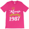 kings are born in 1987 T-Shirt
