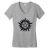 Supernatural Vintage Logo Women's V-Neck T-Shirt