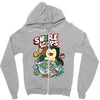 snore loops Zipper Hoodie