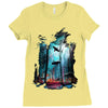 shark forest Ladies Fitted T-Shirt