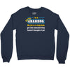 mischief with grandpa Crewneck Sweatshirt